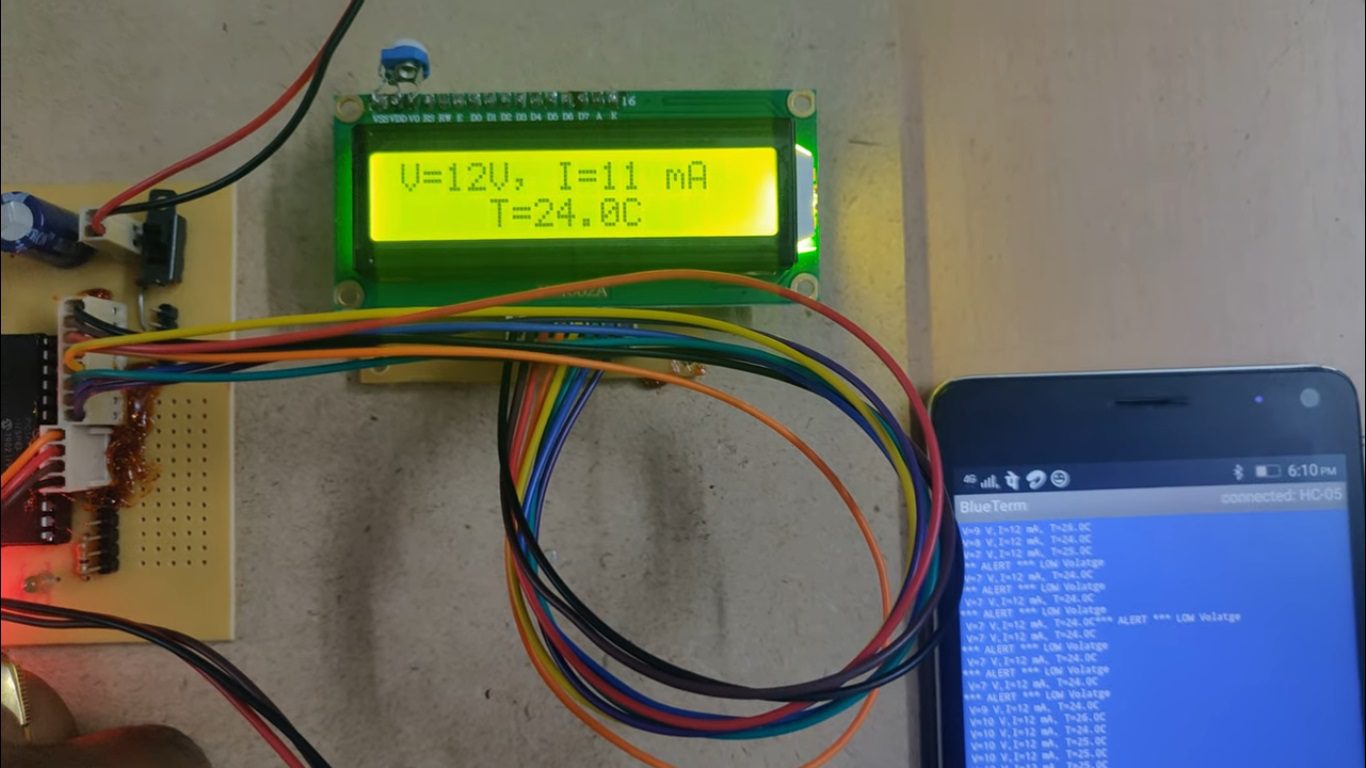 HVS-1372. Smart Host Microcontroller For Optimal Battery Charging In A Solar-Powered Robotic Vehicle