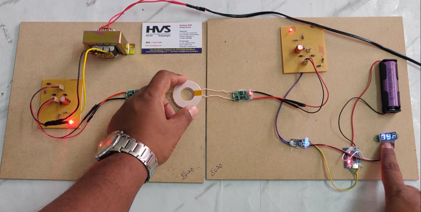HVS-5049. Wireless Battery Charging for Electric Vehicle.