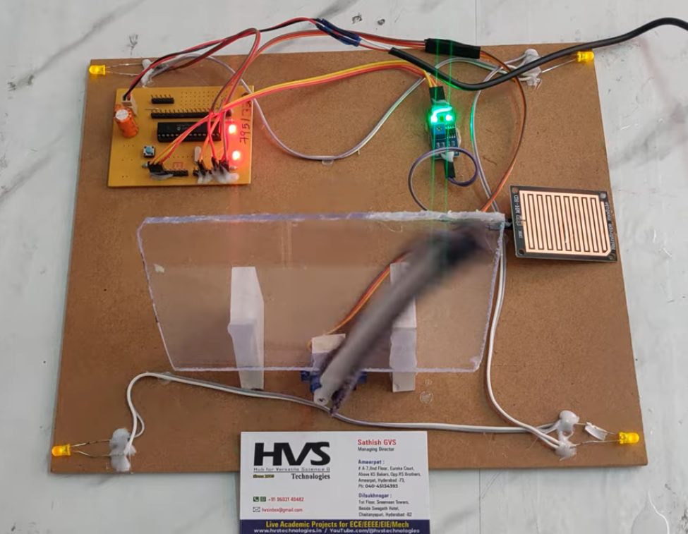 HVS-614. Automatic Rain Sensing Wiper with Indicators.