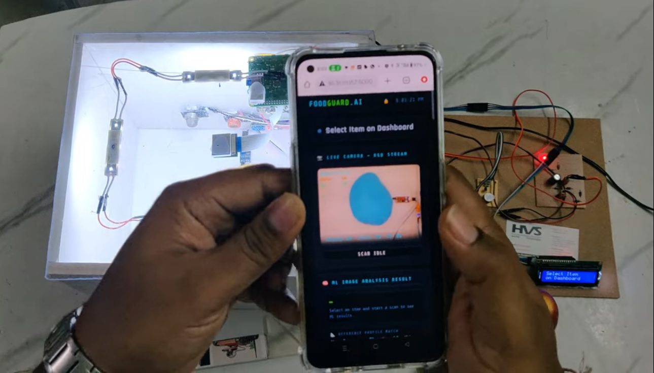 HVS-5063. Monitoring and detection of fruits and vegetables spoilage in the refrigerator based on AI ML