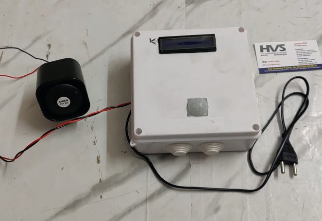 HVS-5065. DeadMan Alarm using PIR Motion sensor
