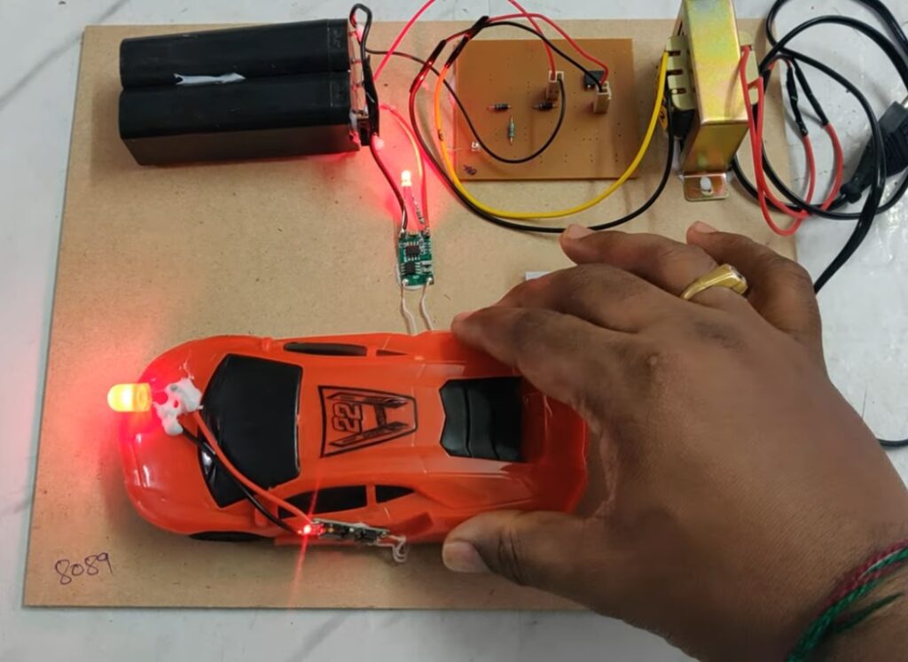 HVS-5073. Wireless electric vehicle charging system - wireless power transmission