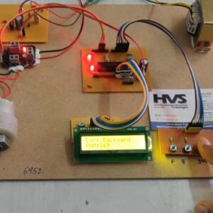 HVS-1190. H-Bridge and PWM based DC Motor direction and speed control system
