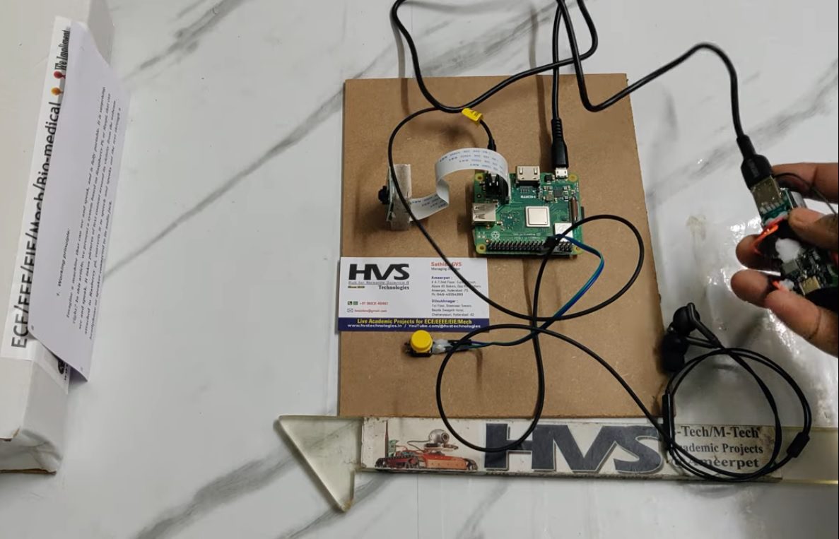HVS-5003. Image to Text using Raspberry pi OpenCV python- Text Book reader for Blind persons - Tesseract OCR.