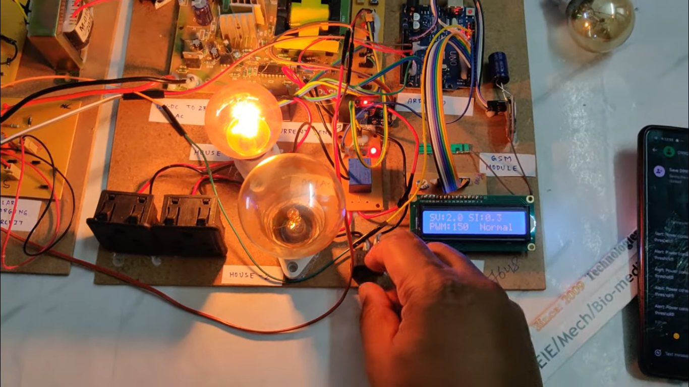 HVS-5033. Smart Power-Sharing System for Dormant Domestic Consumers using Green Energy using Wireless Networks