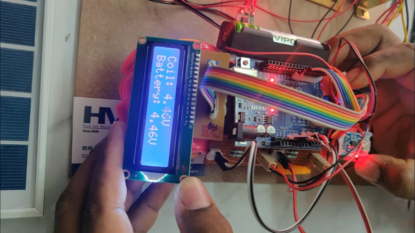 HVS-5051. Smart Wireless Battery Charging System for Electric Vehicle.