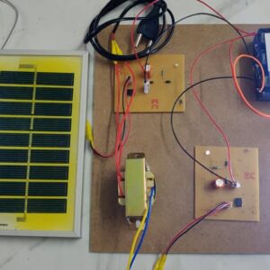 HVS-5068. Solar power Battery Charging with Reverse Current Protection.