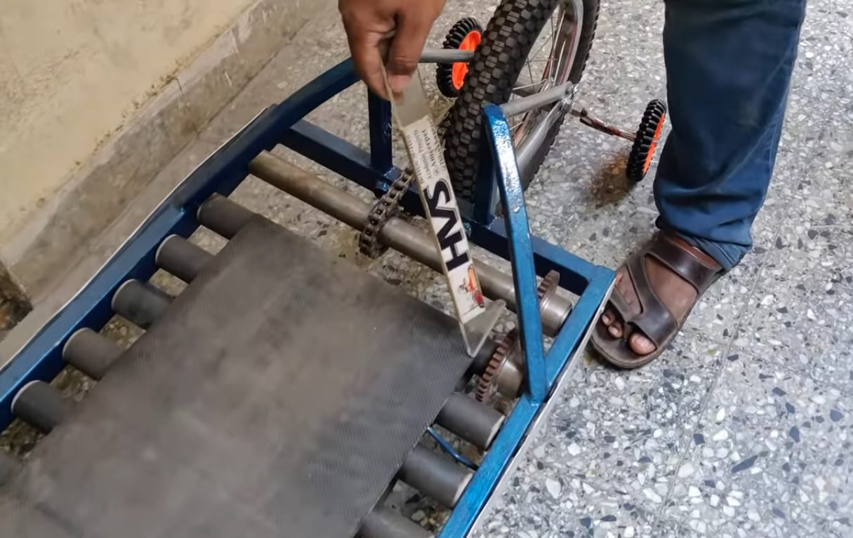 HVS-2278. FABRICATION OF TREADMILL BICYCLE