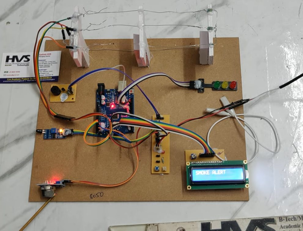 HVS-5030. Transmission Line Fault Detection Along with Fire and Smoke.