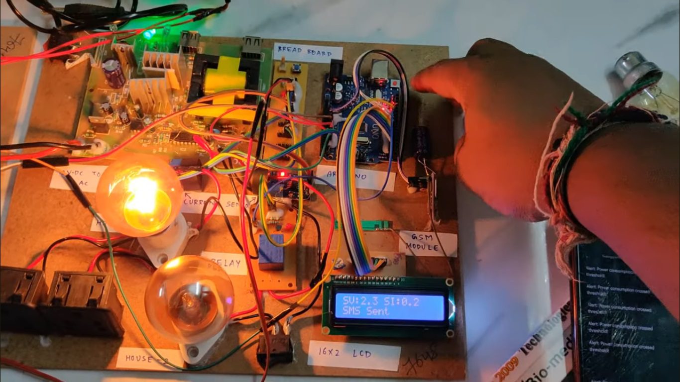 HVS-5033. Smart Power-Sharing System for Dormant Domestic Consumers using Green Energy using Wireless Networks