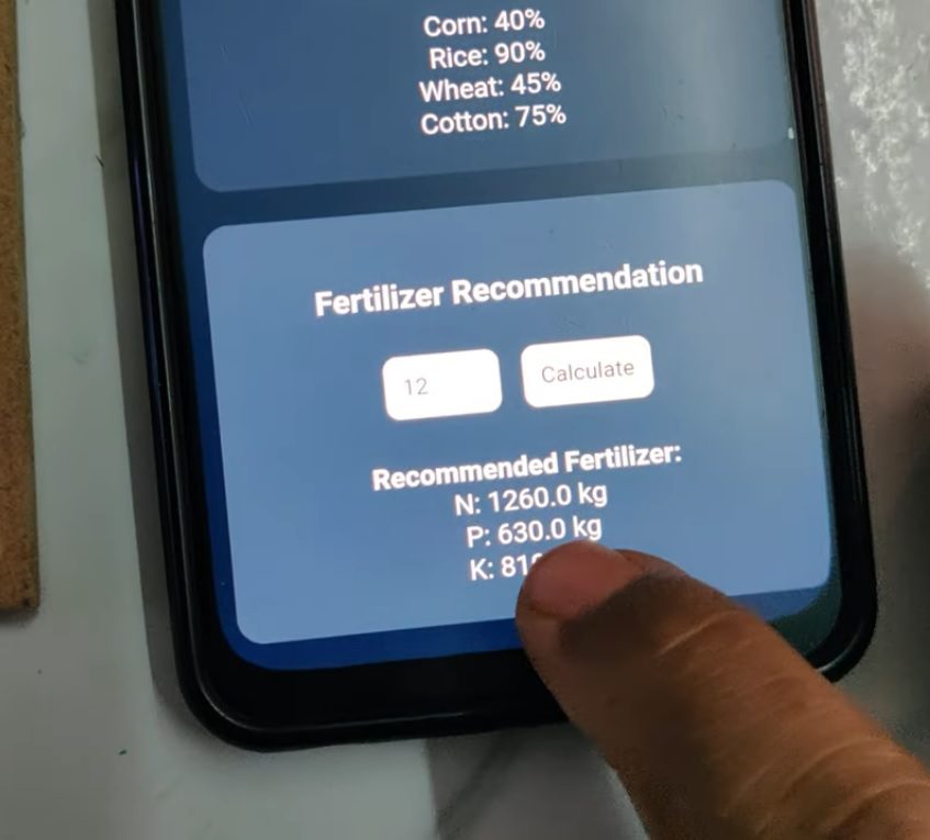 HVS-5035. Smart Soil Testing device using IoT using ESP32 - NPK , pH, TDS and EC