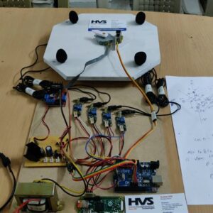 HVS-2776. Angle of Sound source estimation using microphones array - ARDUINO UNO, RASPBERRY PI, TDOA-1