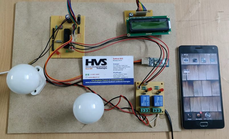 HVS-2788. Voice Controlled Home Automation System