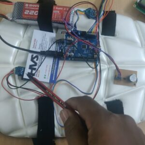 HVS-2808. Human posture recognition system using MPU6050 and Arduino UNO.