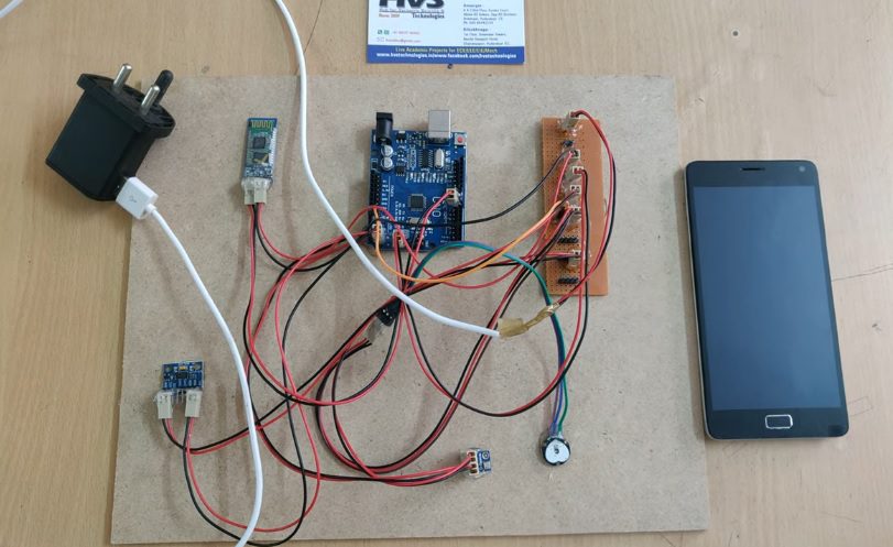 HVS-2811. Health parameters monitoring using Arduino- Heart rate, temperature, pressure and Steps count
