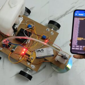 HVS-1504. Agriculture robot controlling from the mobile phone.