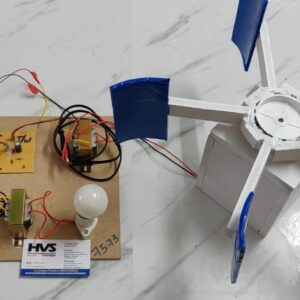 HVS-1548. Vertical axis wind Turbine with Inverter