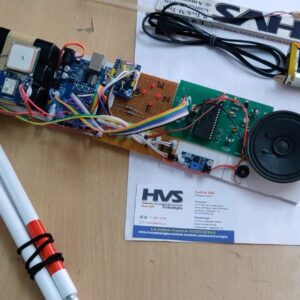 HVS-1705. GPS and digital compass based navigation system for blind people.