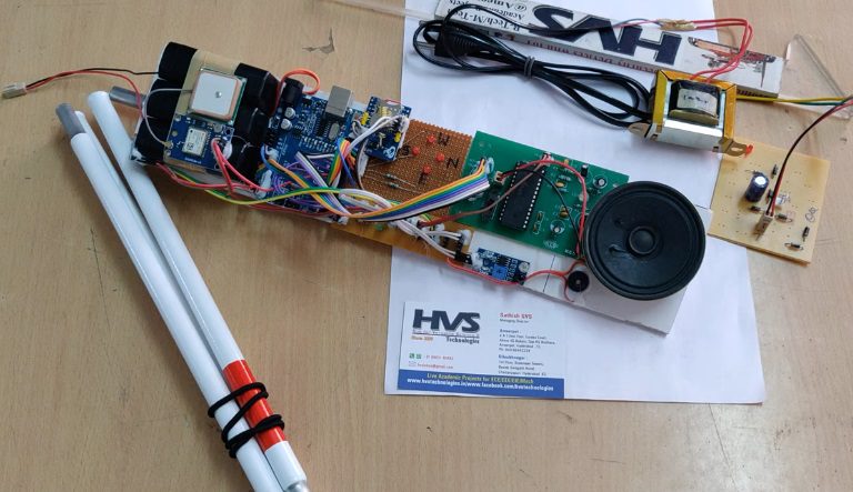 HVS-1705. GPS and digital compass based navigation system for blind people.