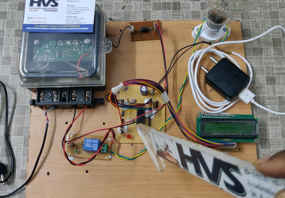 HVS-1411. Automation of residential electricity cut off using network based embedded controller