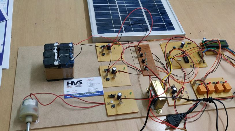 HVS-1886. Auto Selection of Optimum Power from 4 Different Sources-Solar, Mains, Generator & Inverter to ensure no break power