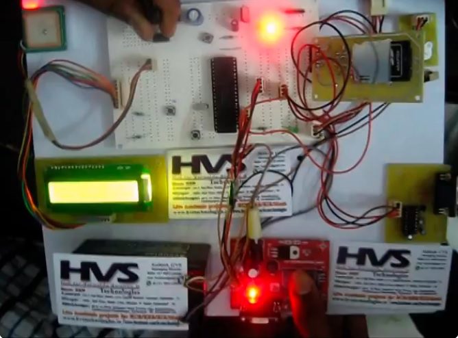 HVS-1970. Face detection and recognition based vehicle accessing with SMS and GPS 2GB MMC SD card data logging.