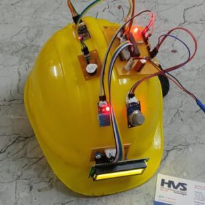HVS-2600 Smart Helmet for Coal Mines Safety Monitoring and Alerting.