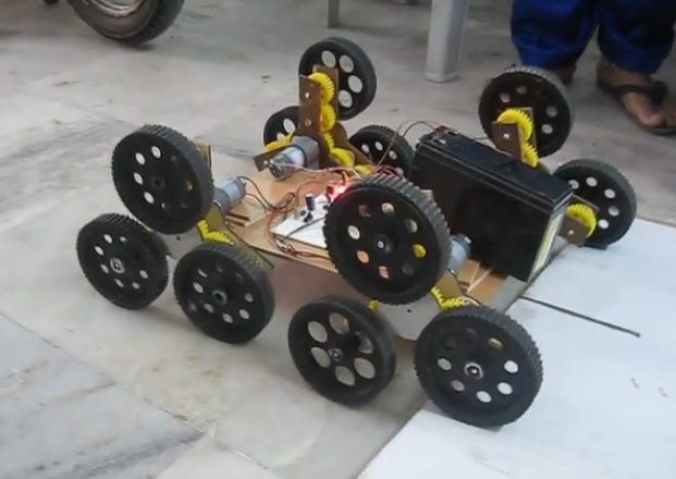 HVS-648. Stair Climbing Robot.