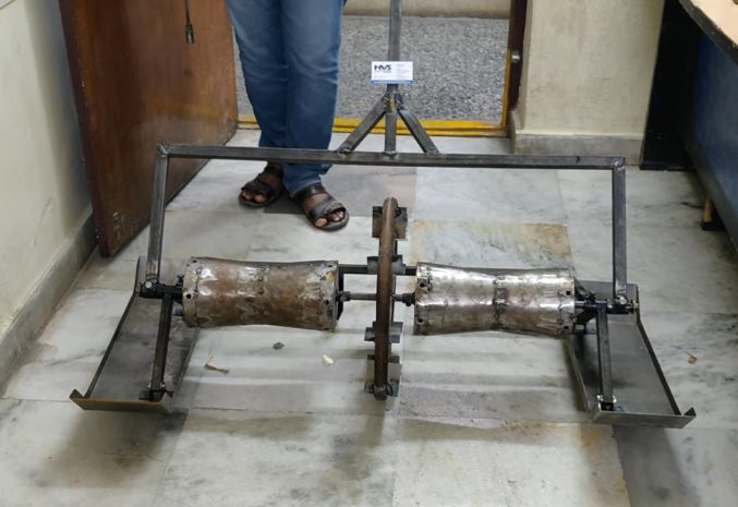 HVS-2003. Fabrication of Paddy Two way (rice) Transplanting Machine.