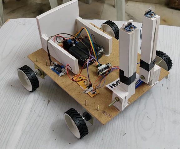 HVS-2047. Embedded Control System for Smart Walking Assistance Device.