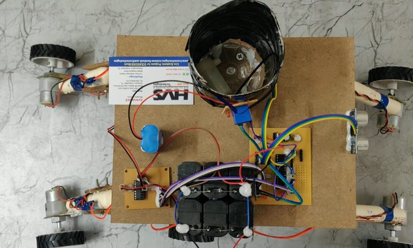 HVS-2150. Autonomous Rocker Bhogie For Plant Irrigation System.