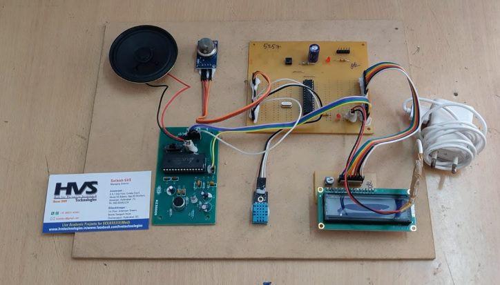 HVS-1440. Monitoring of industrial parameters and voice announcement of abnormal conditions