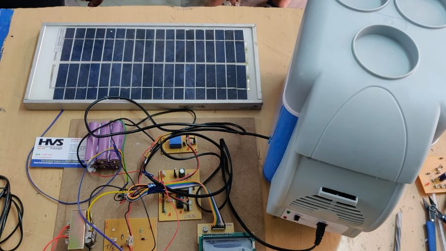 HVS-2590 Fabrication of Solar Operated Thermoelectric Refrigerator cum Oven