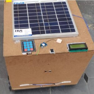 HVS-2635. Autonomous Delivery Robot with solar and IOT.