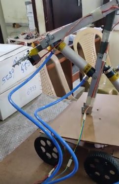 HVS-2673. Pneumatic Pick and Place Robotic Arm.