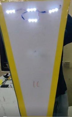 HVS-2678. Riot Shield with Pepper Spray.