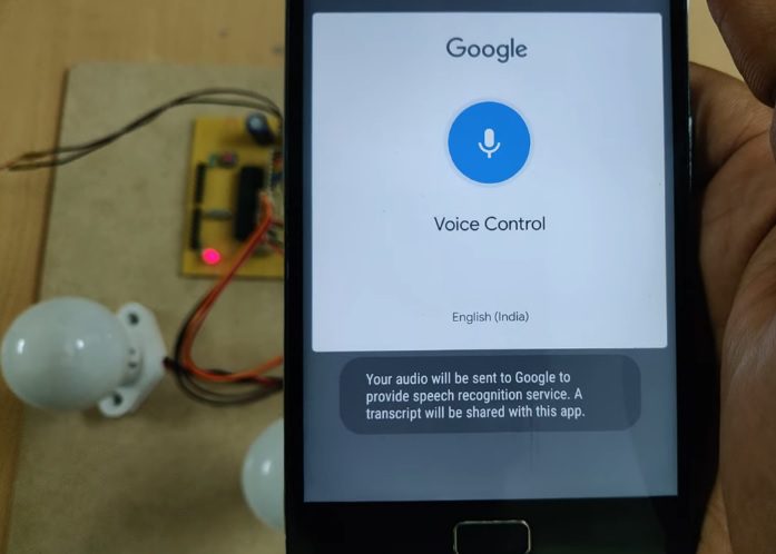 HVS-2788. Voice Controlled Home Automation System