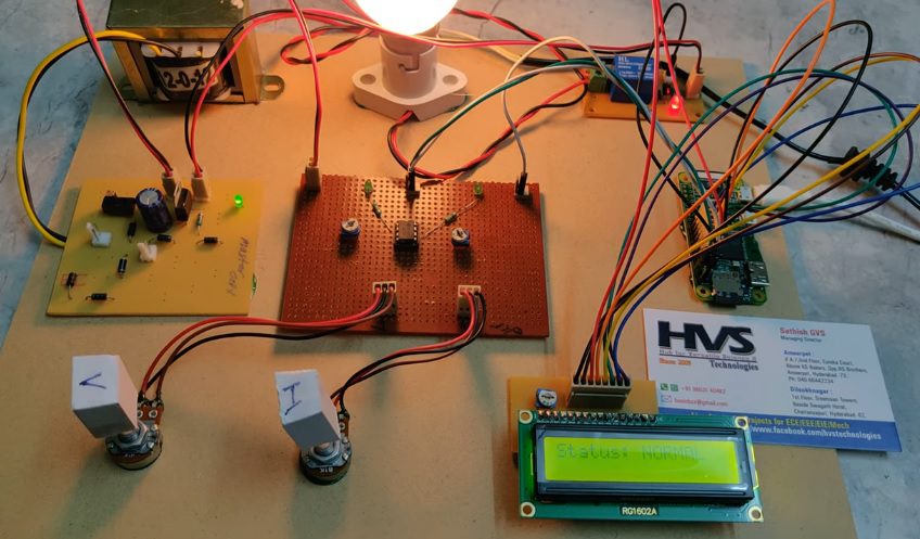 HVS-2794. IoT Based Transmission Line Monitoring System Using Raspberry Pi.