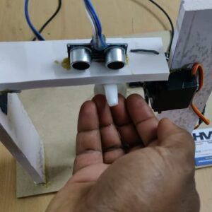 HVS-2798 Automatic Hand Sanitizer using ARDUINO SR04 SERVO
