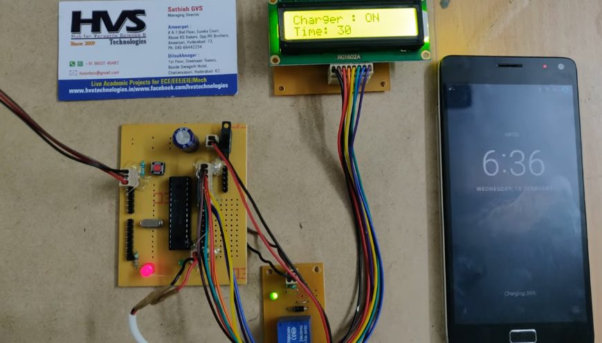 HVS-2801. RFID based Mobile Phone Charging System.