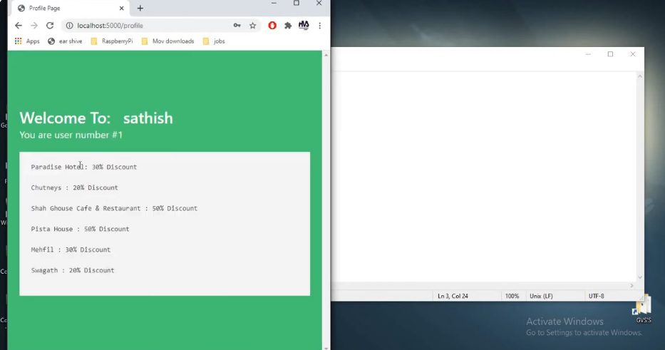 HVS-2816. Food For Needy Web Application using Python, Flask, HTML