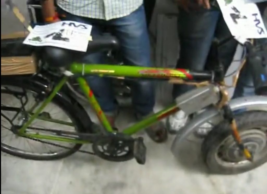 HVS-1487. Solar E bicycle