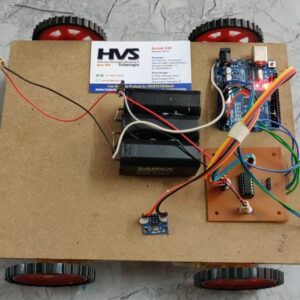HVS-1770. Self-balancing robot using MEMS and ARDUINO UNO