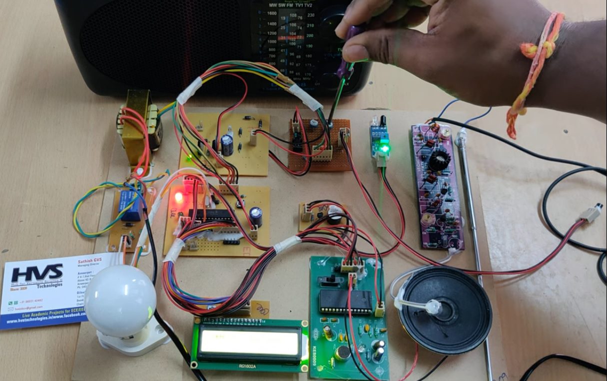 HVS-1921. Implementation of FM radio based SCADA system in industries.