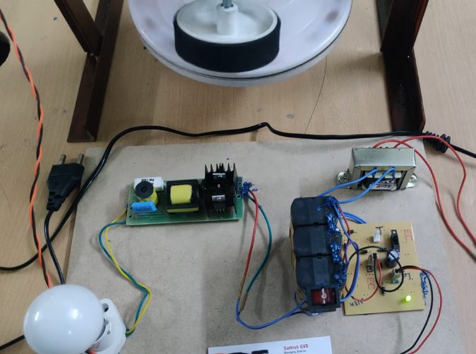 HVS-1995. Design of an Inverter using ceiling Fan.