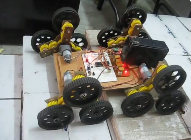 HVS-648. Stair Climbing Robot.