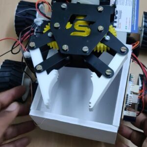 HVS-2148. Automatic Wireless Scrap Collecting Robot with Object Picking.