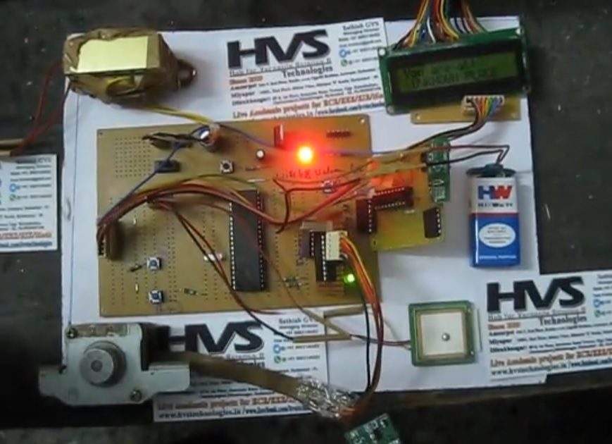 HVS-352. Wireless actuated valve opening and closing system that works only at specific locations on earth (Based on GPS)