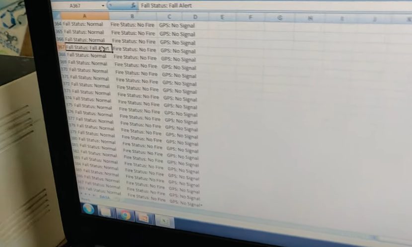 HVS-2502. Location Based Accident SMS alerts with Data Log and Fire Alerts using ARDUINO