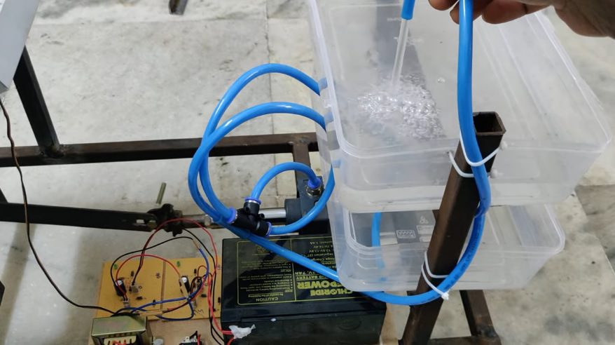 HVS-2549 Fabrication of Reciprocating Water Pump using Photovoltaic and Wind Energy